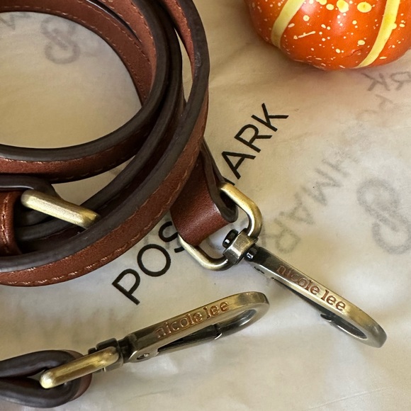 NICOLE LEE Studded Satchel. Authentic. - Picture 7 of 15